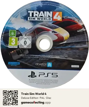 Train Sim World 4 PlayStation 5, PAL disc