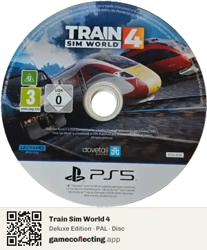 Train Sim World 4 PlayStation 5, PAL disc