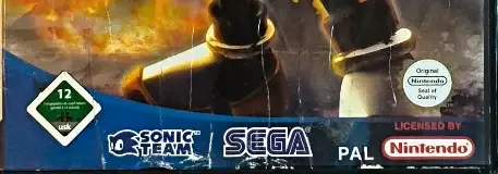 Shadow the Hedgehog, the Australian classification mark on its front