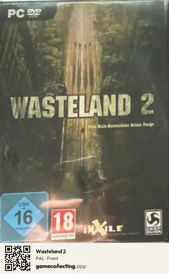 Wasteland 2 Computer, PAL box front