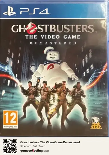 Ghostbusters: The Video Game Remastered PlayStation 4, PAL box front