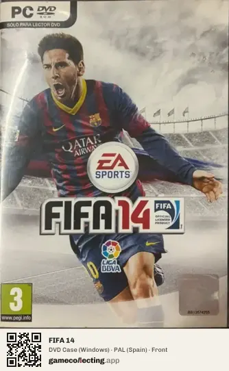 FIFA 14 Computer, Spain box front