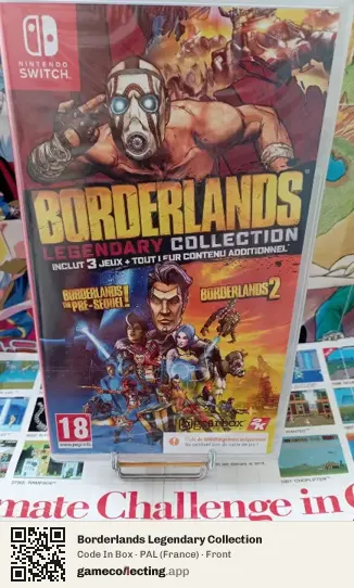 Borderlands Legendary Collection Nintendo Switch, France box front