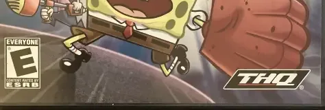 Nicktoons Unite!, the ESRB box on its front