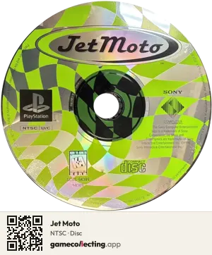 Jet Moto PlayStation, NTSC disc
