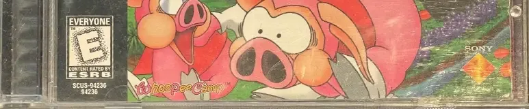 Tomba!, the ESRB box on its front