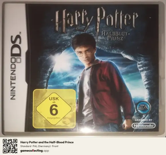 Harry Potter and the Half-Blood Prince Nintendo DS, Germany box front