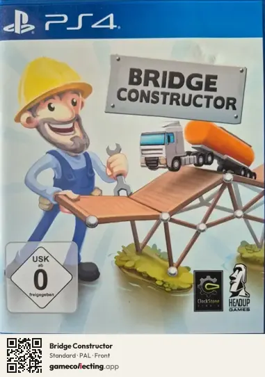 Bridge Constructor PlayStation 4, PAL box front