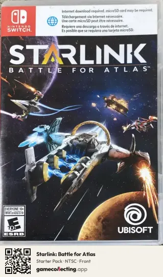 Starlink: Battle for Atlas Nintendo Switch, NTSC box front