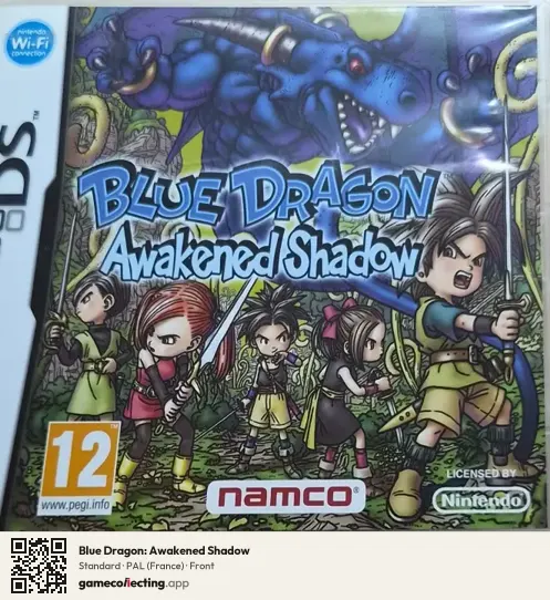 Blue Dragon: Awakened Shadow Nintendo DS, France box front