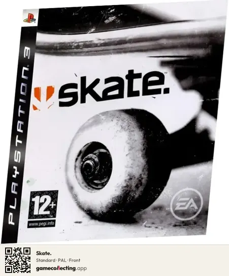 Skate. PlayStation 3, PAL box front