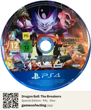 Dragon Ball: The Breakers PlayStation 4, PAL disc
