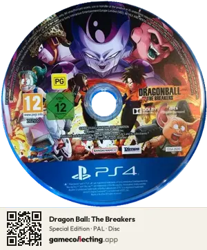 Dragon Ball: The Breakers PlayStation 4, PAL disc