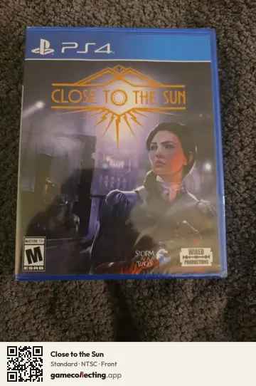 Close to the Sun PlayStation 4, NTSC box front