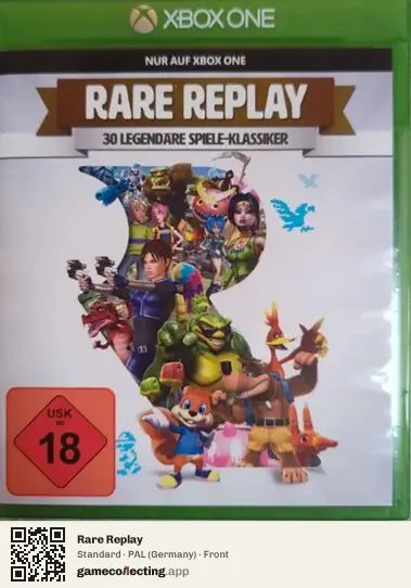 Rare Replay Xbox One, Germany box front