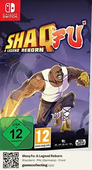 Shaq Fu: A Legend Reborn Nintendo Switch, Germany box front