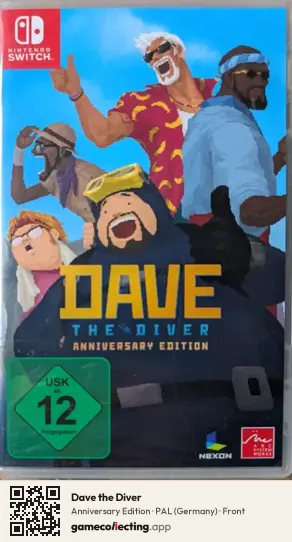 Dave the Diver Nintendo Switch, Germany box front