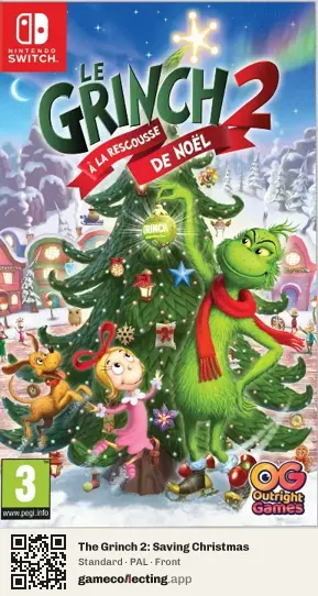 The Grinch 2: Saving Christmas Nintendo Switch, PAL box front