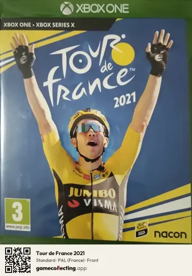 Tour de France 2021 Xbox One, France box front