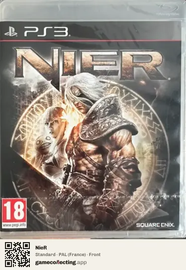 NieR PlayStation 3, France box front