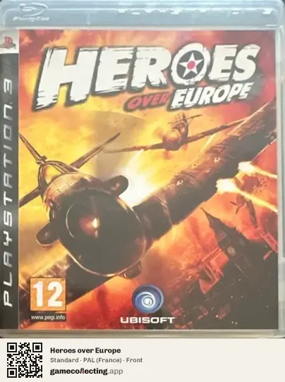 Heroes over Europe PlayStation 3, France box front