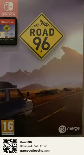 Road 96 Nintendo Switch, PAL box front