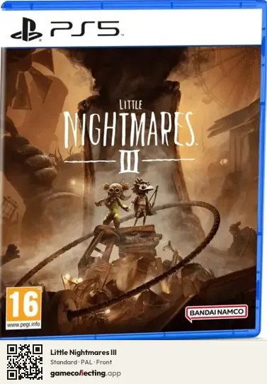Little Nightmares III PlayStation 5, PAL box front