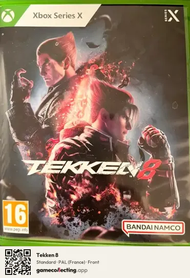 Tekken 8 Xbox Series X, France box front