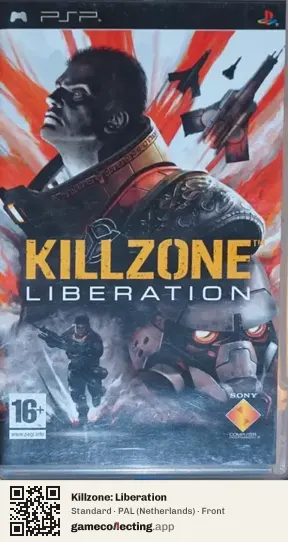 Killzone: Liberation PlayStation Portable, Netherlands box front