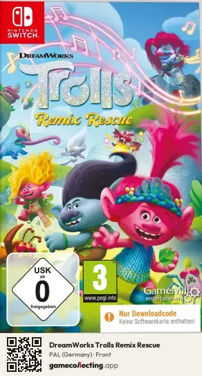 DreamWorks Trolls Remix Rescue Nintendo Switch, Germany box front