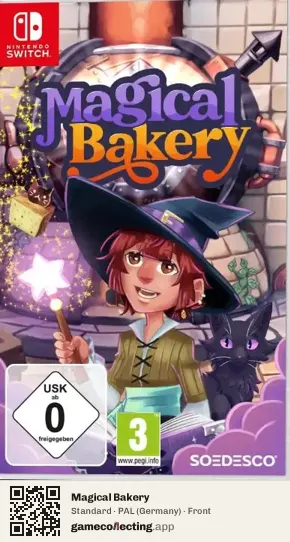Magical Bakery Nintendo Switch, Germany box front