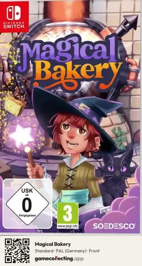 Magical Bakery Nintendo Switch, Germany box front