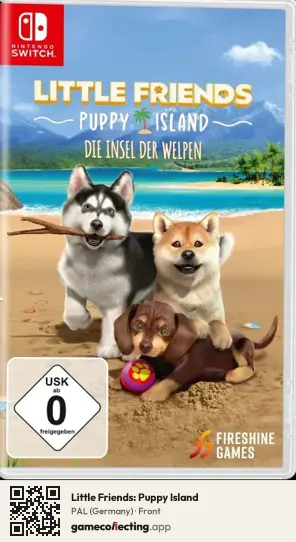 Little Friends: Puppy Island Nintendo Switch, Germany box front
