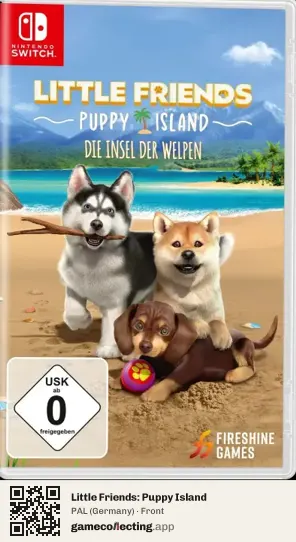 Little Friends: Puppy Island Nintendo Switch, Germany box front