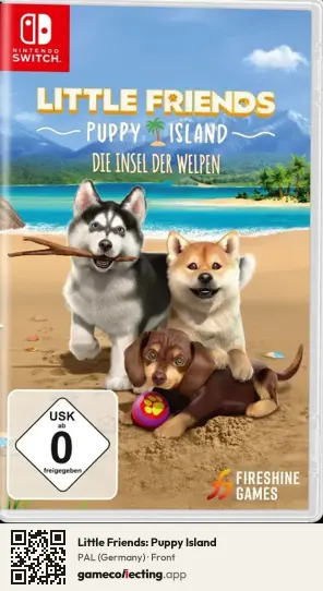 Little Friends: Puppy Island Nintendo Switch, Germany box front