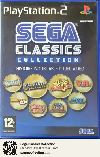 Sega Classics Collection PlayStation 2, France box front