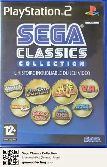 Sega Classics Collection PlayStation 2, France box front