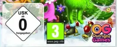 The Grinch 2: Saving Christmas, the USK square on its front