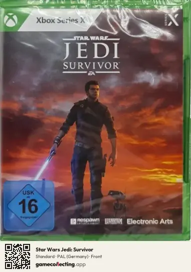 Star Wars Jedi: Survivor Xbox Series X, Germany box front