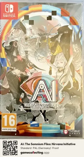 AI: The Somnium Files: Nirvana Initiative Nintendo Switch, Germany box front