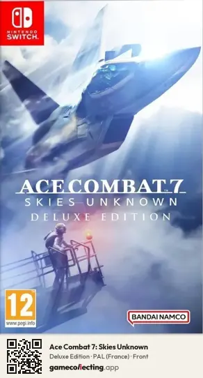 Ace Combat 7: Skies Unknown Nintendo Switch, France box front