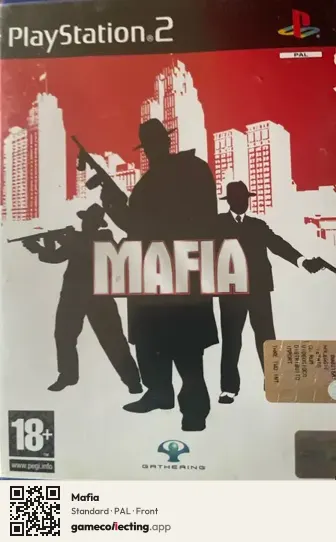 Mafia PlayStation 2, PAL box front