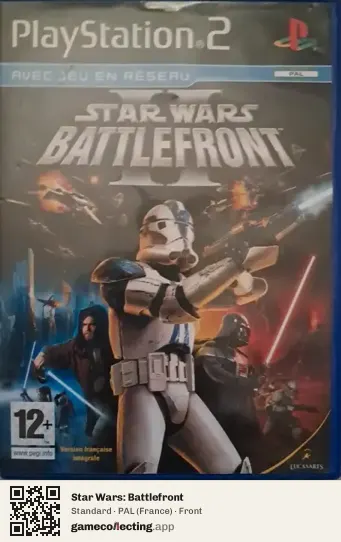 Star Wars: Battlefront PlayStation 2, France box front