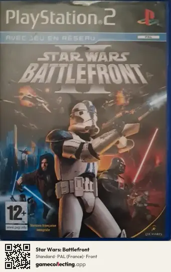 Star Wars: Battlefront PlayStation 2, France box front