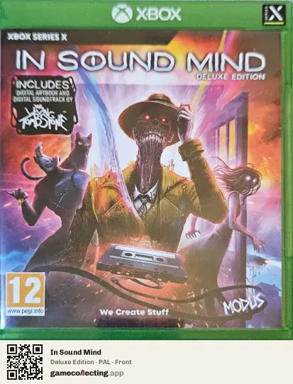 In Sound Mind Xbox Series X, PAL box front
