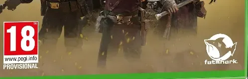 Warhammer 40,000: Darktide, the PEGI square on its front