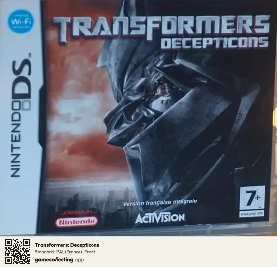 Transformers: Decepticons Nintendo DS, France box front