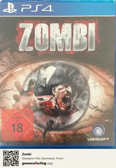 Zombi PlayStation 4, Germany box front
