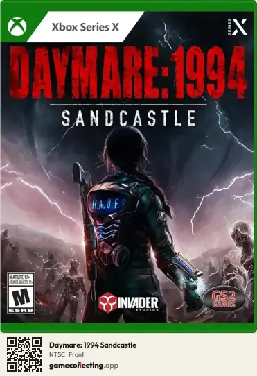 Daymare: 1994 Sandcastle Xbox Series X, NTSC box front