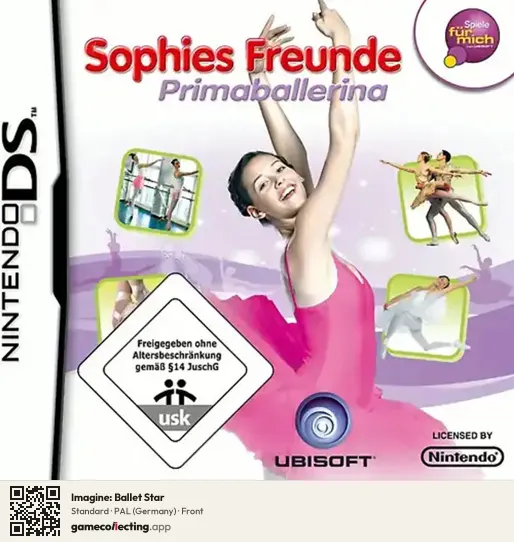 Imagine: Ballet Star Nintendo DS, Germany box front